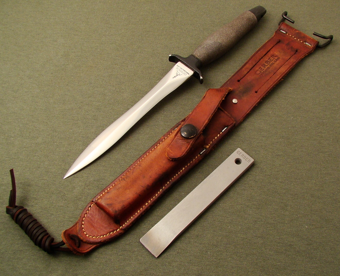 Sold Gerber Mark Ii Made In 1967 Canted Blade Randall