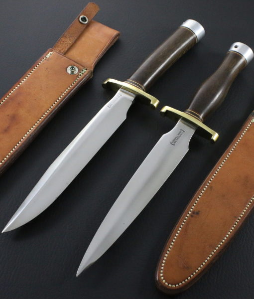 one and two brown micarta p1
